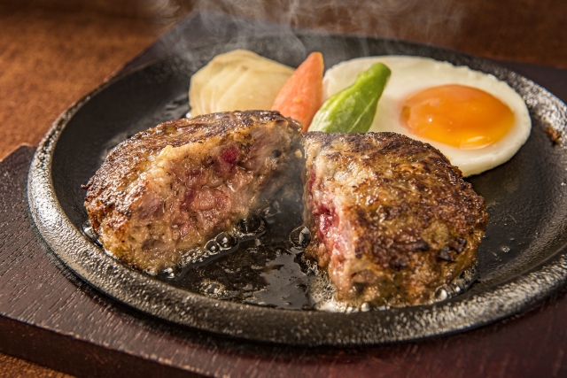 つなぎなしハンバーグ